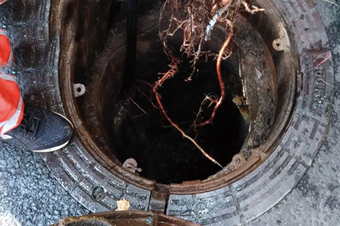 大成镇管道预处理